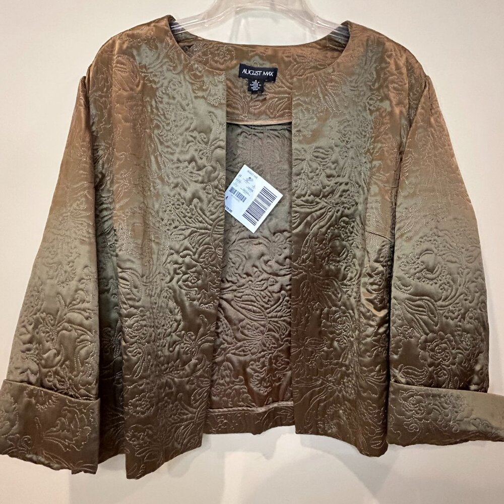 August Max Women's Silk Blazer